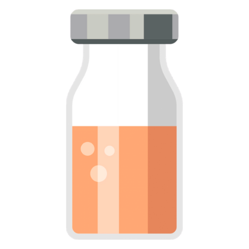 Orange Medication Vial