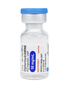 Benadryl Medication Vial