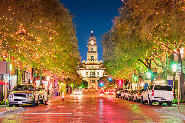 Downtown Fort Worth Courthouse in Fort Worth Texas.