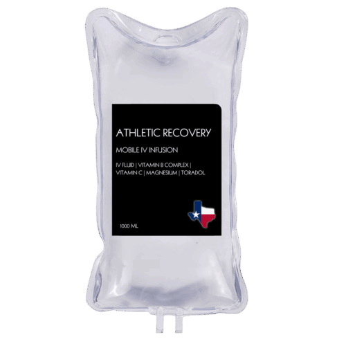 IV Texas Athletic Recovery Bag Graphic