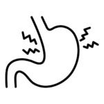 stomach discomfort icon